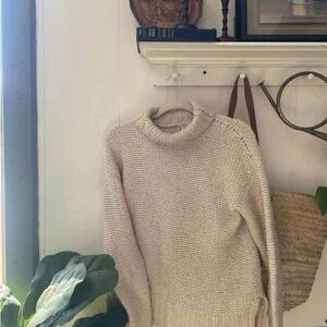 Babaton Alpaca/Cotton/wool blend sweater
